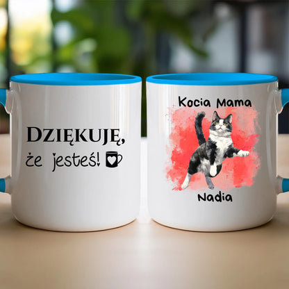 Kubek personalizowany - Kocia Mama #2143