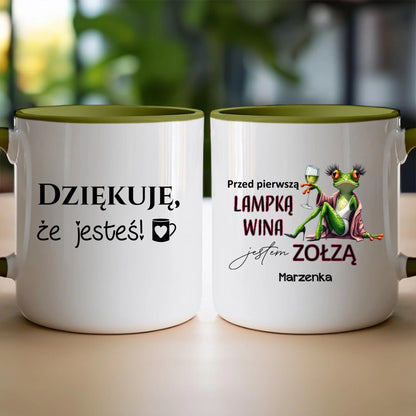 Kubek personalizowany na Dzień Kobiet - Żabunia #452