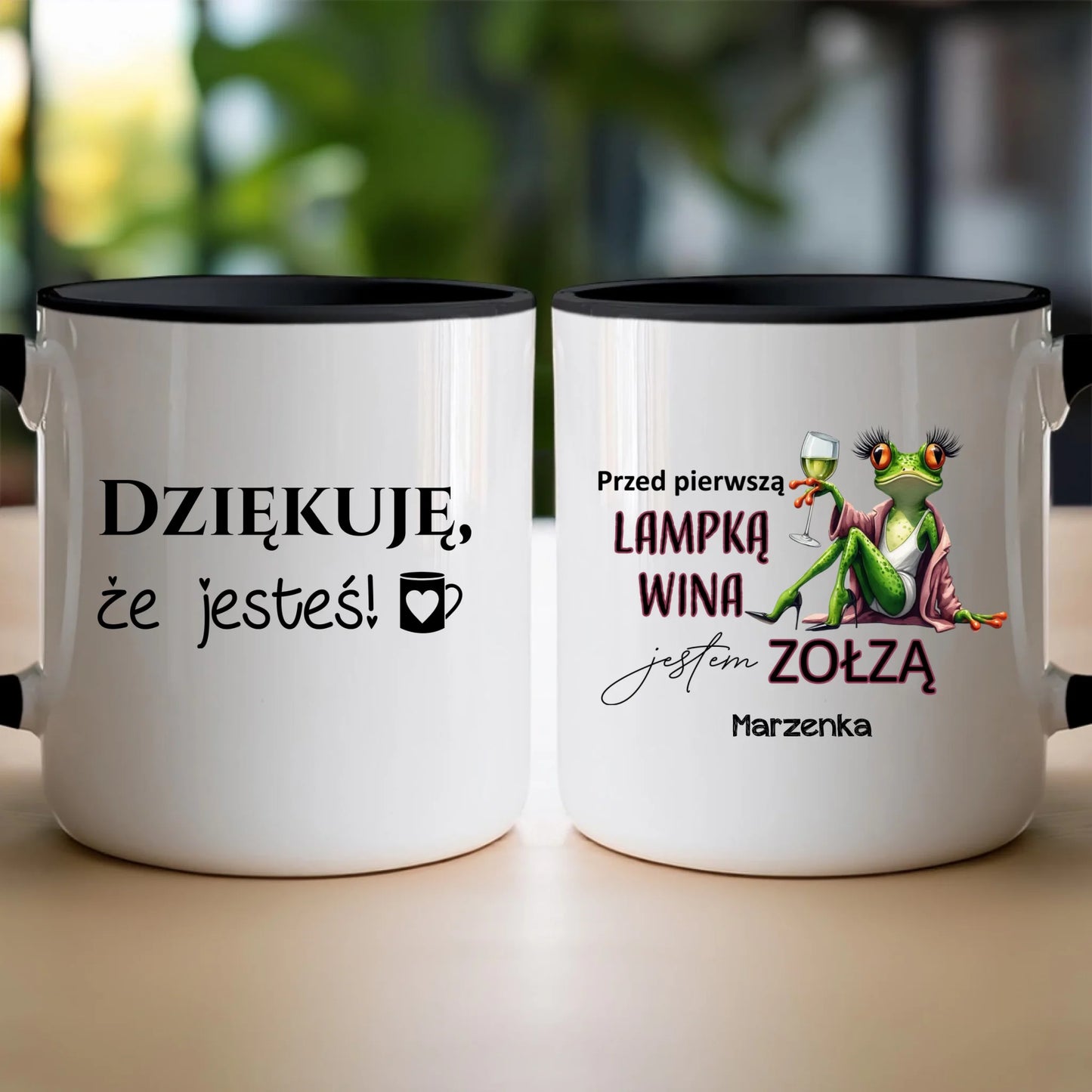 Kubek personalizowany na Dzień Kobiet - Żabunia #452