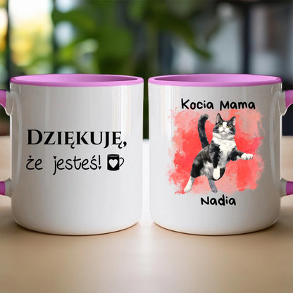 Kubek personalizowany - Kocia Mama #2143
