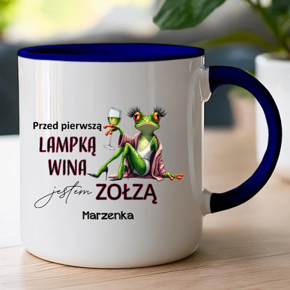 Kubek personalizowany na Dzień Kobiet - Żabunia #452