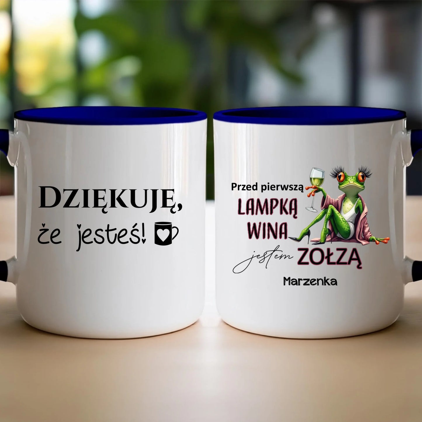 Kubek personalizowany na Dzień Kobiet - Żabunia #452