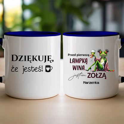 Kubek personalizowany na Dzień Kobiet - Żabunia #452