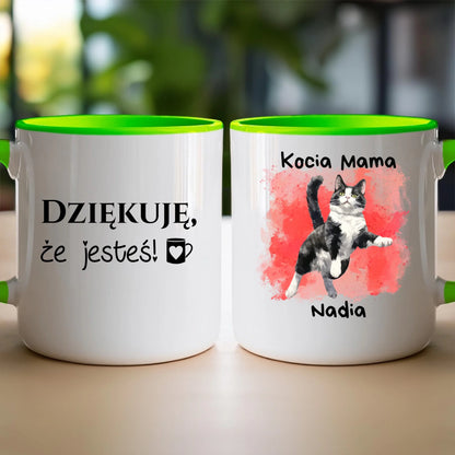 Kubek personalizowany - Kocia Mama #2143