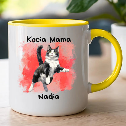 Kubek personalizowany - Kocia Mama #2143