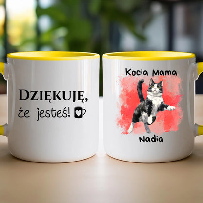 Kubek personalizowany - Kocia Mama #2143