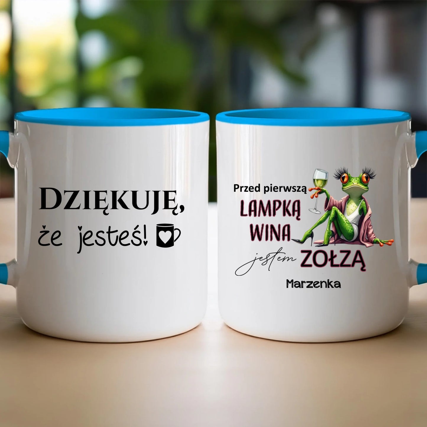 Kubek personalizowany na Dzień Kobiet - Żabunia #452
