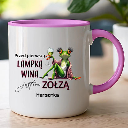 Kubek personalizowany na Dzień Kobiet - Żabunia #452