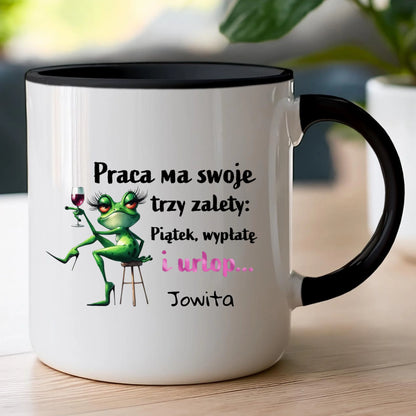 Kubek personalizowany na Dzień Kobiet - Żabunia #454