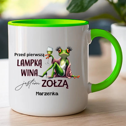 Kubek personalizowany na Dzień Kobiet - Żabunia #452