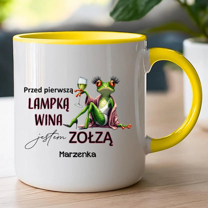 Kubek personalizowany na Dzień Kobiet - Żabunia #452