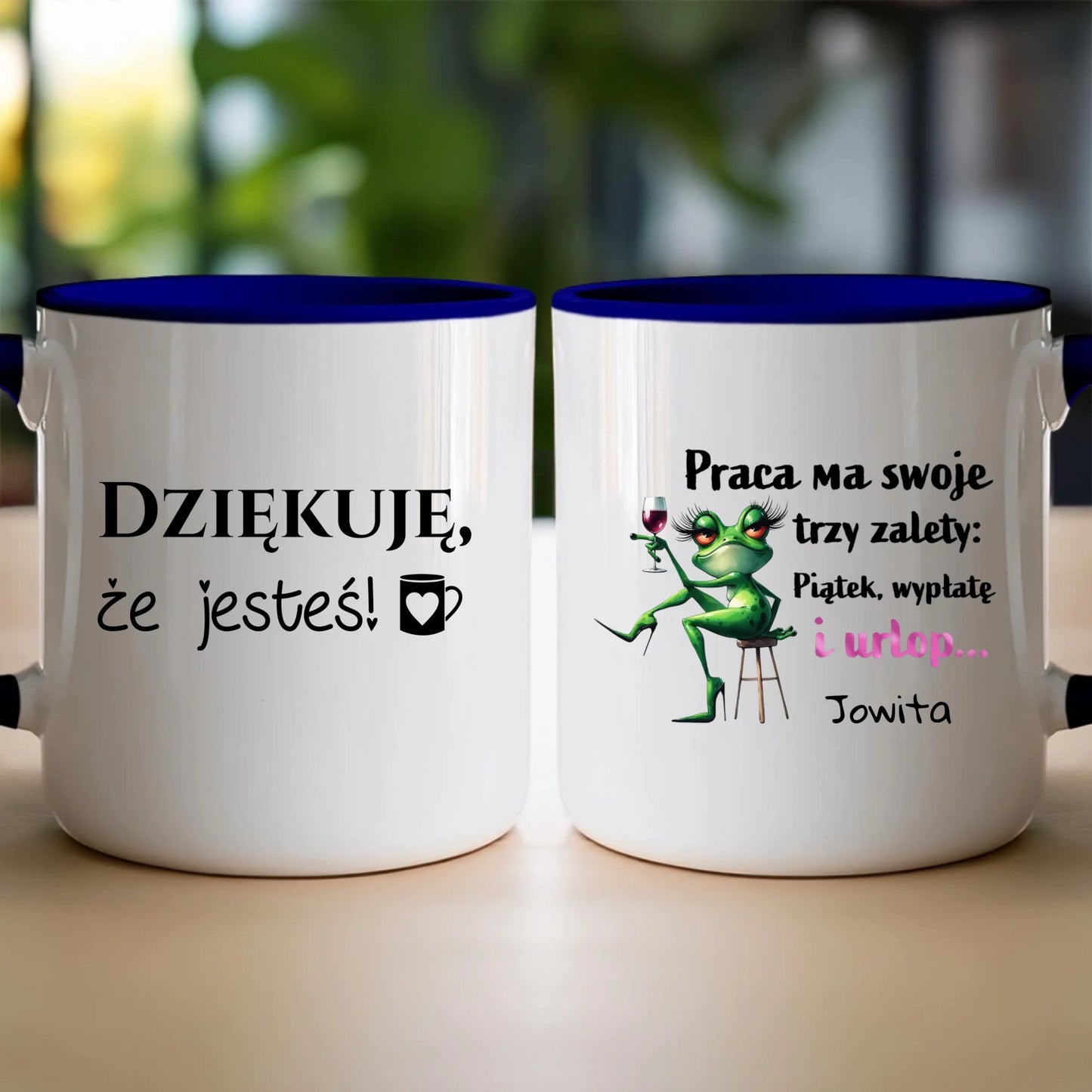 Kubek personalizowany na Dzień Kobiet - Żabunia #454