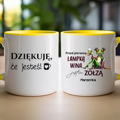 Kubek personalizowany na Dzień Kobiet - Żabunia #452