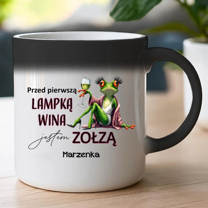 Kubek personalizowany na Dzień Kobiet - Żabunia #452