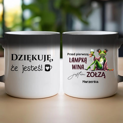 Kubek personalizowany na Dzień Kobiet - Żabunia #452