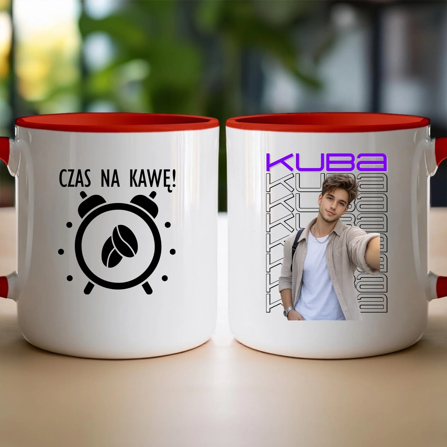 Kubek z nadrukiem - zdjęcie z imieniem #9102