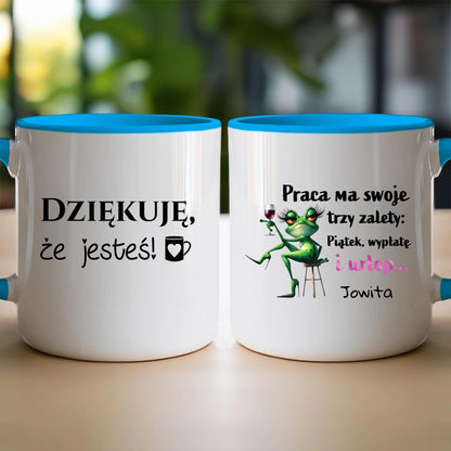 Kubek personalizowany na Dzień Kobiet - Żabunia #454
