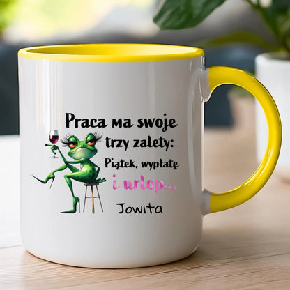 Kubek personalizowany na Dzień Kobiet - Żabunia #454