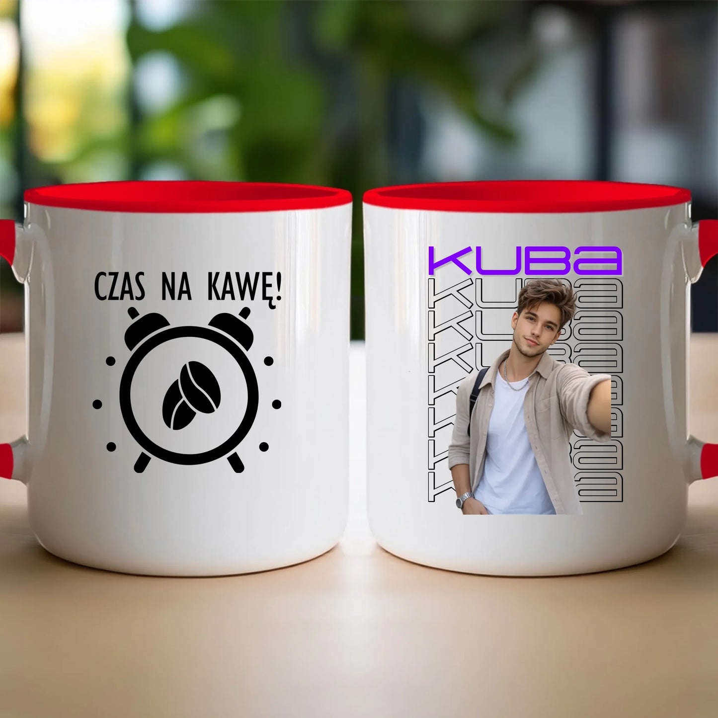 Kubek z nadrukiem - zdjęcie z imieniem #9102