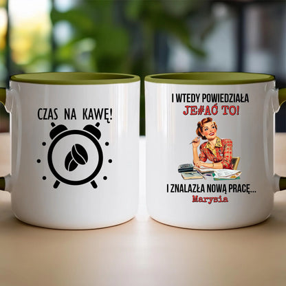 Kubek personalizowany - odejście z pracy #0022