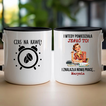 Kubek personalizowany - odejście z pracy #0022