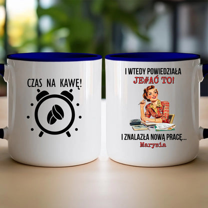 Kubek personalizowany - odejście z pracy #0022