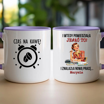 Kubek personalizowany - odejście z pracy #0022