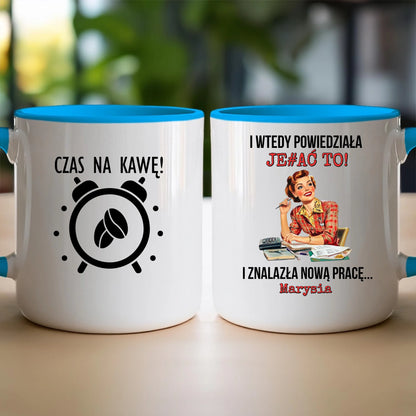 Kubek personalizowany - odejście z pracy #0022