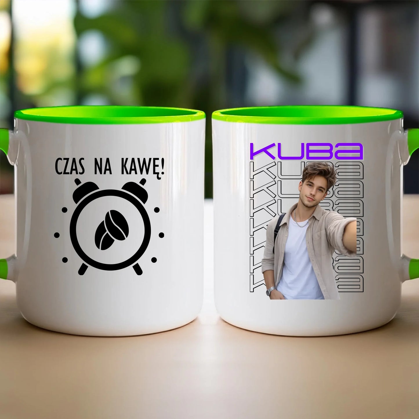 Kubek z nadrukiem - zdjęcie z imieniem #9102