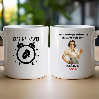 Kubek personalizowany - odejście z pracy #0024