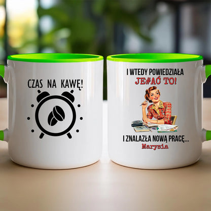 Kubek personalizowany - odejście z pracy #0022