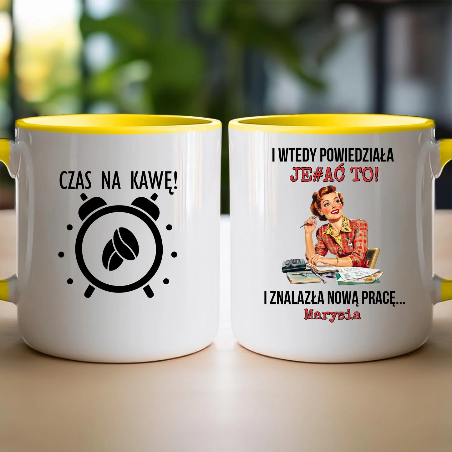 Kubek personalizowany - odejście z pracy #0022