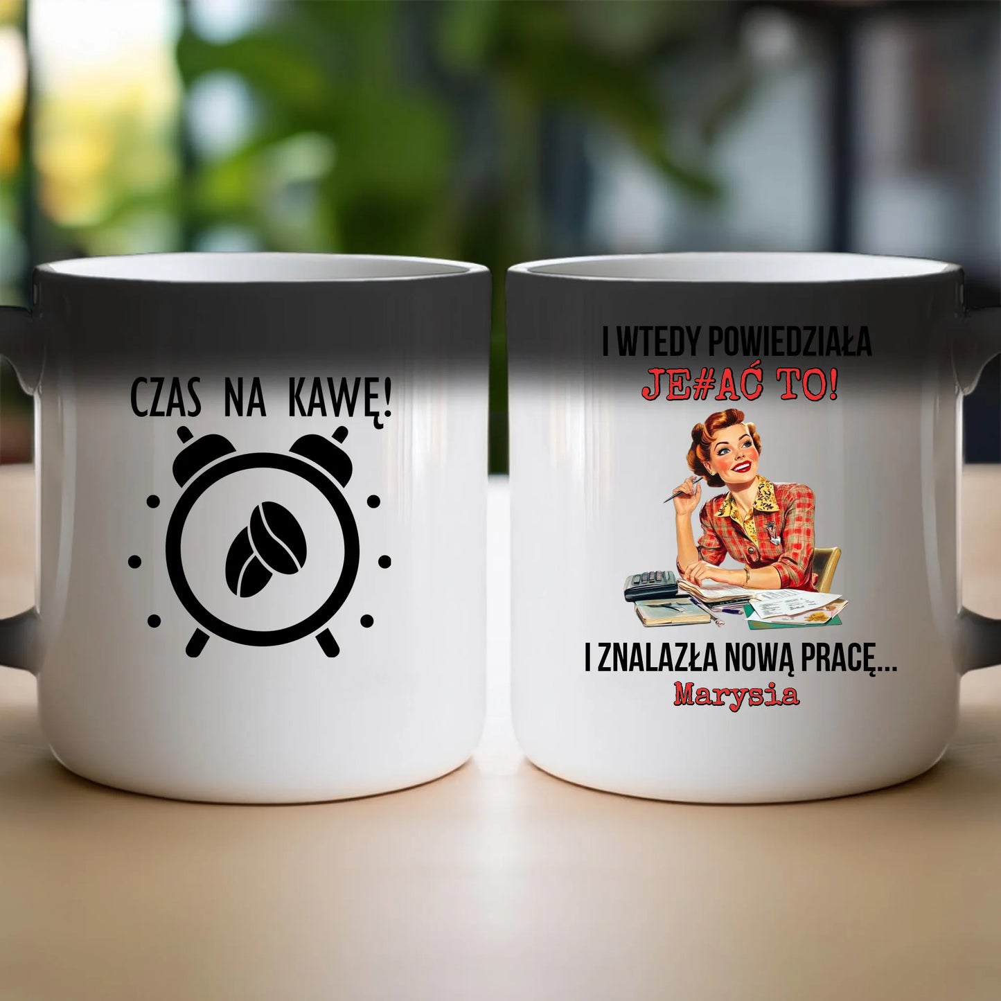 Kubek personalizowany - odejście z pracy #0022