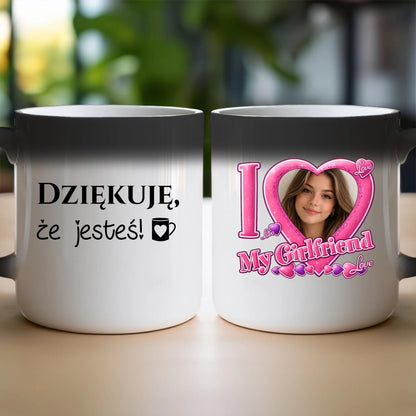 Kubek z własnym zdjęciem - I Love My Girlfriend