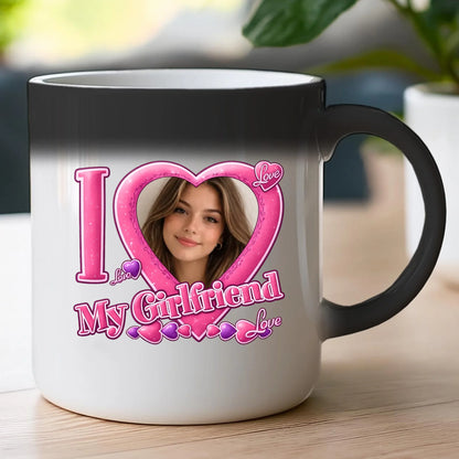 Kubek z własnym zdjęciem - I Love My Girlfriend