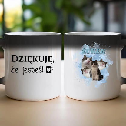 Kubek Bootleg personalizowany  - zdjęcia kotków  #4567