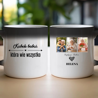 Kubek personalizowany dla babci #457