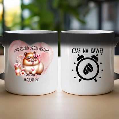Kubek personalizowany - Kapibara Jesieniara #420