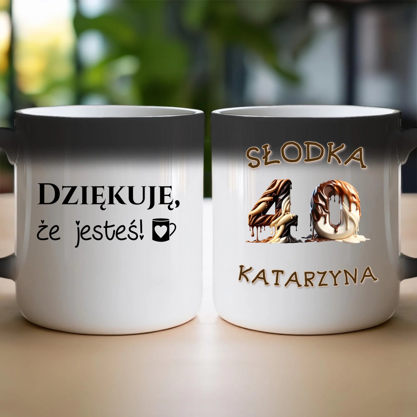 Kubek personalizowany na urodziny - słodkie liczby #5010