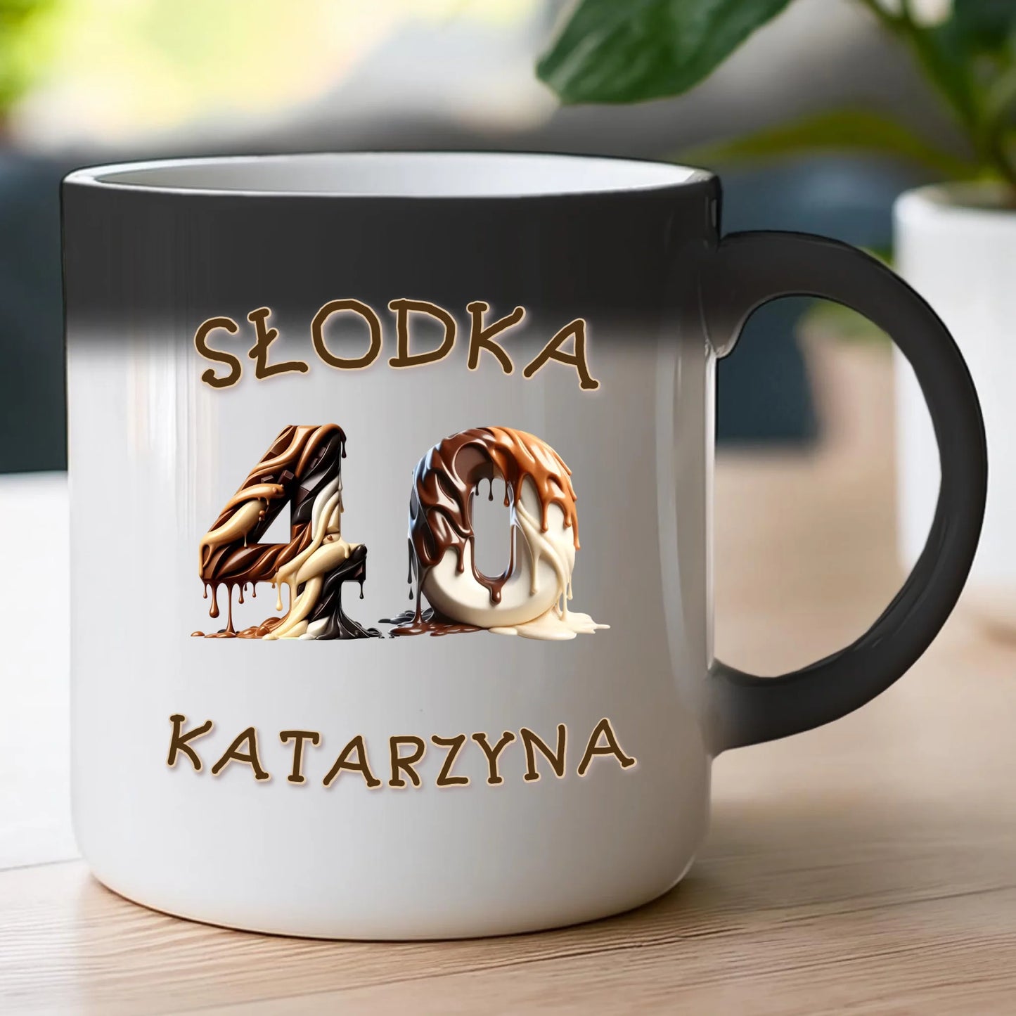 Kubek personalizowany na urodziny - słodkie liczby #5010