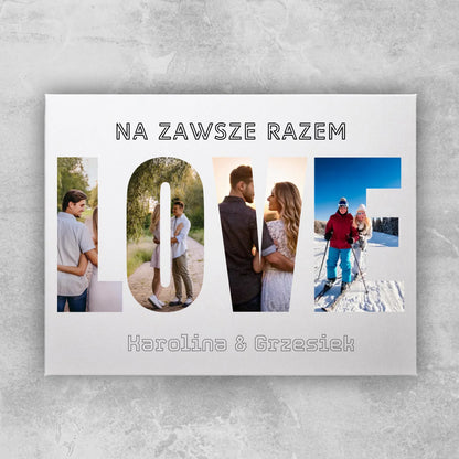 Obraz z własnym zdjęciem - Love #4
