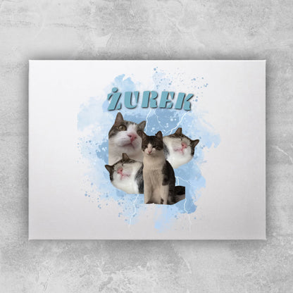 Obraz Bootleg personalizowany - zdjęcia kotków  #4567