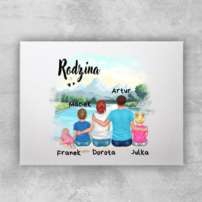 Obraz personalizowany dla rodziny #832