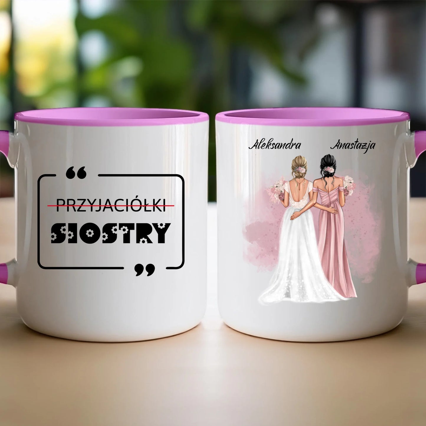 Kubek personalizowany dla przyjaciółek - ślub #141