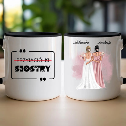 Kubek personalizowany dla przyjaciółek - ślub #141