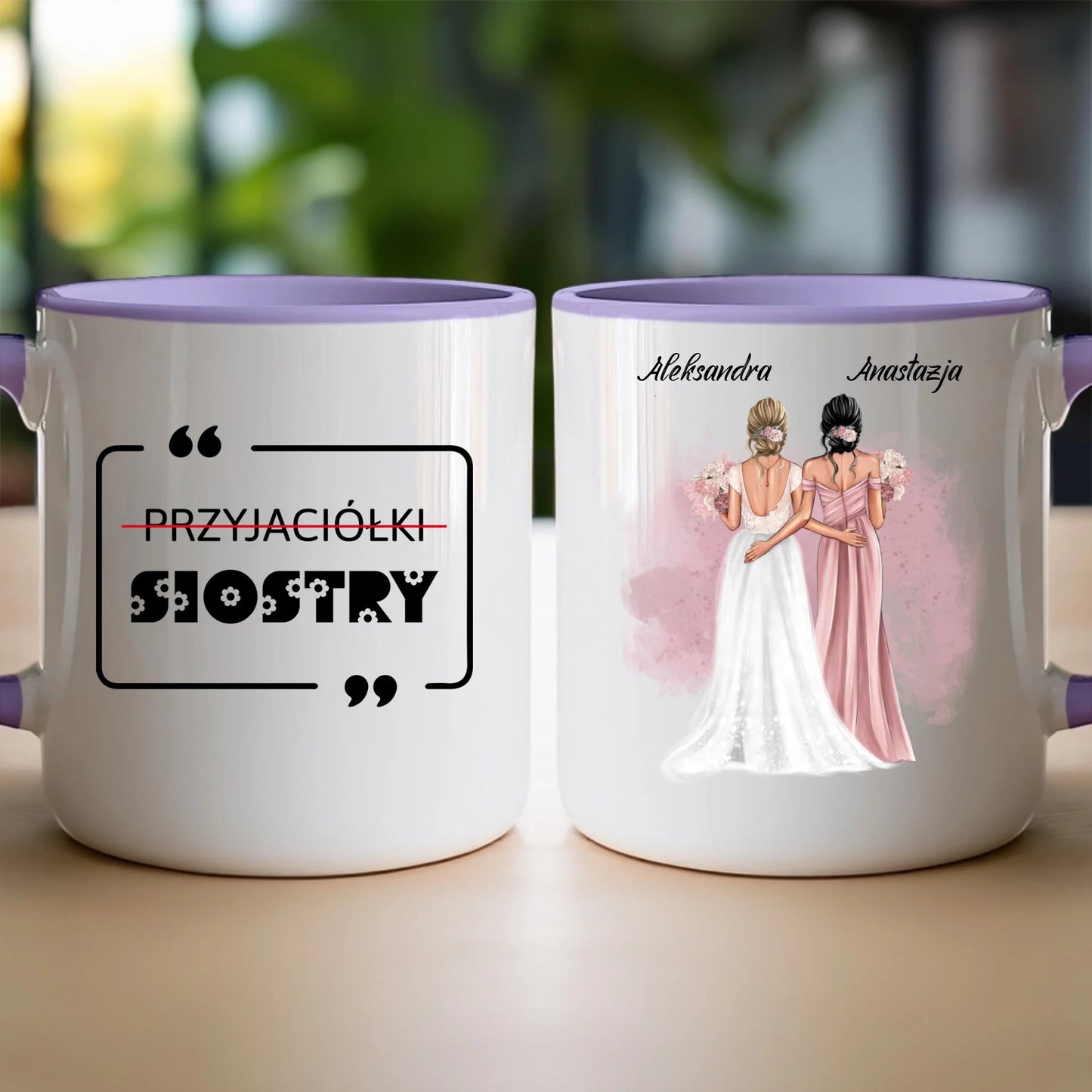 Kubek personalizowany dla przyjaciółek - ślub #141