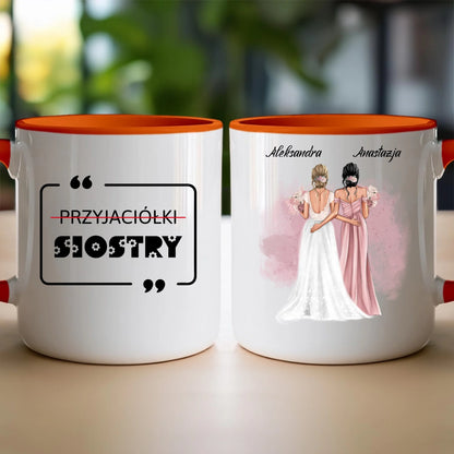 Kubek personalizowany dla przyjaciółek - ślub #141
