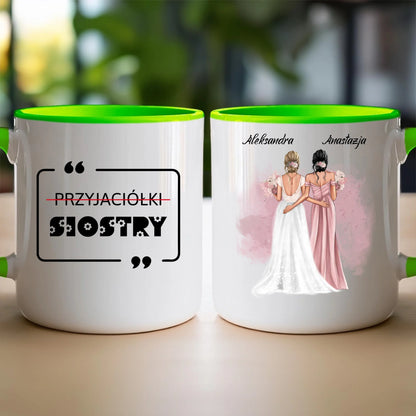 Kubek personalizowany dla przyjaciółek - ślub #141