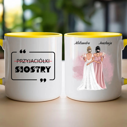 Kubek personalizowany dla przyjaciółek - ślub #141