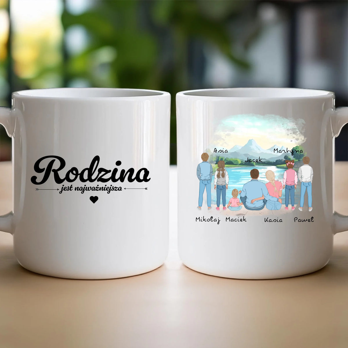 Kubek personalizowany dla rodziny #832